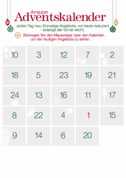 Amazon Adventskalender 2012 – Tag 1 – z.B. Samsung SyncMaster S24B150BL 24 Zoll LCD-Monitor für 119 Euro