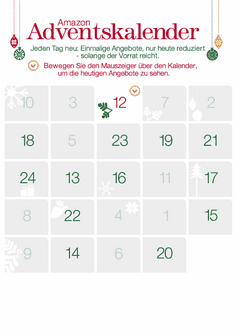 Amazon Adventskalender 2012 – Tag 12 – z.B. Braun Oral-B Professional Care Munddusche OxyJet für 53 Euro
