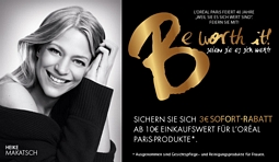 L´Oréal Paris Aktion bei Amazon – 3 Euro Sofortrabatt ab einem Warenwert von 10 Euro