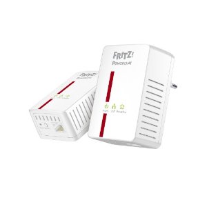 AVM FRITZ Powerline 500E PowerLAN-Kit mit Gigabit-LAN-Anschluss 500MBit/s
