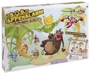 Mattel S.O.S. Affenalarm Bananen-Bandit Kinderspiel