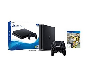 Sony Playstation 4 PS4 SLIM 1TB + FIFA17 inkl. VB-Boni + 2. Controller