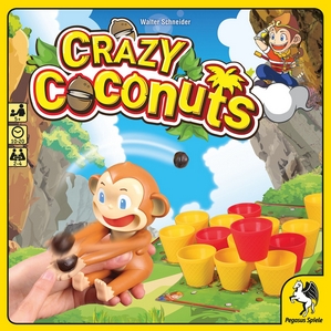 Pegasus Spiele 52153G – Crazy Coconuts Brettspiel
