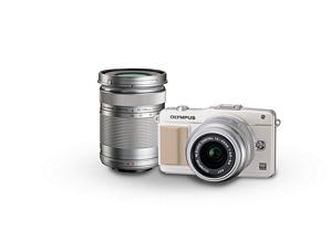 Olympus PEN E-PM2 Systemkamera mit 14-42mm Objektiv
