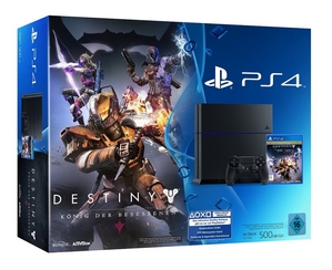 PlayStation 4 – Konsole (500GB) inkl. Destiny: König der Besessenen [CUH-1116A]
