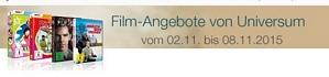 Amazon: Film-Angebote von Universum bis zum 08. November 2015