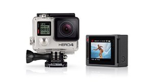 GOPRO Hero4 Silver Adventure Edition + 2x Samsung EVO Plus mi­croS­DXC 64GB