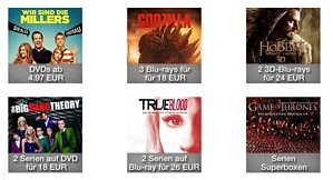 Amazon: Heiße Preise für Filme, Serien und Games
