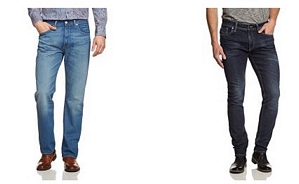 Amazon: Jeans-Sale mit bis zu 65 Prozent Rabatt