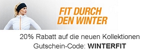 Amazon: Fit durch den Winter – 20 Prozent auf die neuen Kollektionen