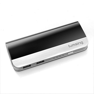 Lumsing 10400mAh USB Port externer Akku Batterie Power Bank Ladegerät