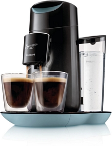 Philips Senseo HD7870/60 Twist (Kaffeepadmaschine,1450 Watt, Touchpanel)