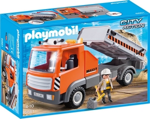 PLAYMOBIL 6861 – Baustellen-LKW