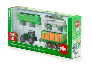 Siku 1848 DEUTZ-FAHR mit Joskin Anhängerset