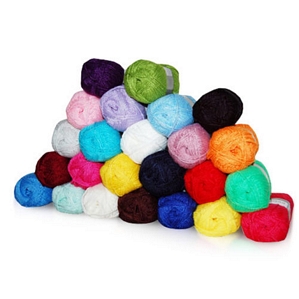 Basic 40er Pack Strickgarn / Polyacryl Acrylgarn Bastelgarn in vielen Farben