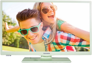 Telefunken XH24A100 24 Zoll LED-TV (grün, grau, blau)