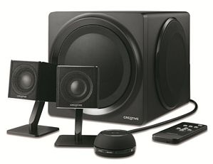 Creative T4 2.1 Surround Sound Wireless Bluetooth Lautsprecher-System mit NFC-Unterstützung