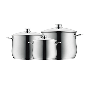 WMF 0730036040 Kochgeschirr-Set 3-teilig Diadem Plus