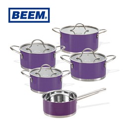 Beem Moments Topfset 9-teilig in 3 verschiedenen Farben