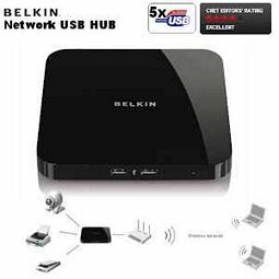 Belkin Netzwerk USB-Hub F5L009