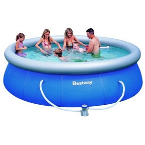 Bestway Fast Set Swimming Pool inkl. Filterpumpe 366x91cm
