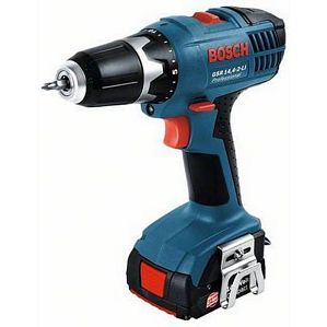 Bosch Akku-Bohrschrauber GSR 14,4-2-LI + 2 x 1,3 Ah Li-Ion Akku + L-BOXX
