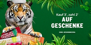 The Body Shop – 3 für 2-Aktion auf Geschenke