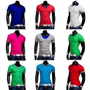 BOLF Herren T-Shirt und Polos