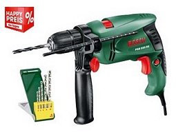 Schlagbohrmaschine Bosch PSB550RE inkl. 5-tlg. Steinbohrerset