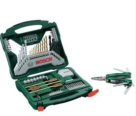 Bosch Promoline 70-tlg. X-Line Set+Multitool 2607017198