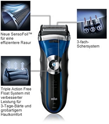 Braun 330s-4 Series 3 Herrenrasierer