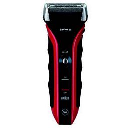 Braun 550 Series 5 Herrenrasierer (rot)