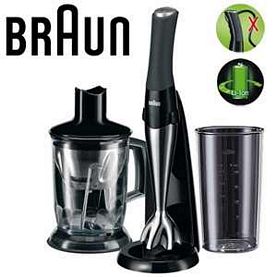 Braun Multiquick 7 – MR 740 cc kabelloser Premium-Stabmixer