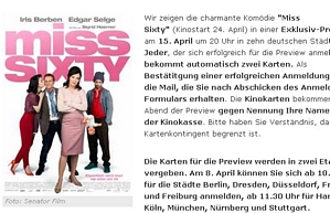 Kostenlos zu Zweit ins Kino: Miss Sixty