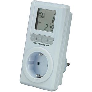 Basetech COST CONTROL 3000 Energiekosten-Messgerät mit LCD