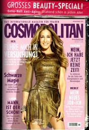 Zeitschrift COSMOPOLITAN für ein Jahr zum effektiven Preis von 7,20 Euro sichern