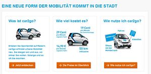 car2go – kostenlose Anmeldung + 30 Freiminuten (alle Städte)