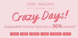 C&A Crazy Days – ausgewählte Sommer-Styles um bis zu 30 Prozent reduziert