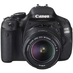 Canon EOS 600D SLR-Digitalkamera Kit inkl. EF-S 18-55mm