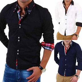 Carisma/Behype Hemd Slim Fit Langarm 6 Modelle verschiedene Farben