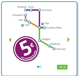 city2city: Fernbustickets im April für nur 5 Euro je Fahrt