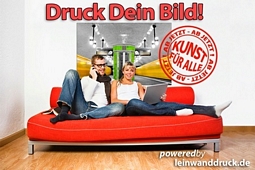 CityDeal: 25 Euro Leinwanddruck.de-Gutschein für 5 Euro