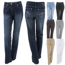 Clarina Damenjeans Kurz- und Normallänge