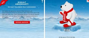 Coca Cola – Bär Felix kostenlos erhalten