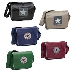 Converse Vintage Patch + Blocklogo Shoulder Flap Bags