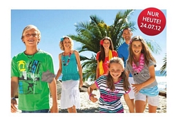 C&A: 20 Prozent Rabatt auf alle TShirts, Tops und Polos (nur heute)