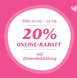 C&A: 20 Prozent Rabatt auf Damenbekleidung