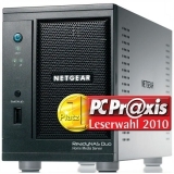 Netgear ReadyNAS DUO RND2000 für 104,89 Euro oder mit 2x 2TB-Festplatten für 303,99 Euro