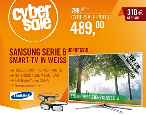 Samsung UE40F6510 40 Zoll 3D-TV mit Sprachsteuerung