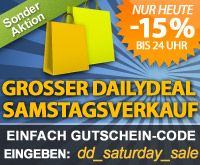 DailyDeal Gutschein: 15 Prozent Rabatt